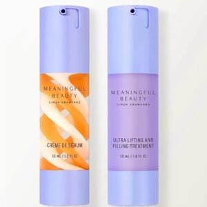 Meaningful Beauty Crème de Sérum with Peach Tones